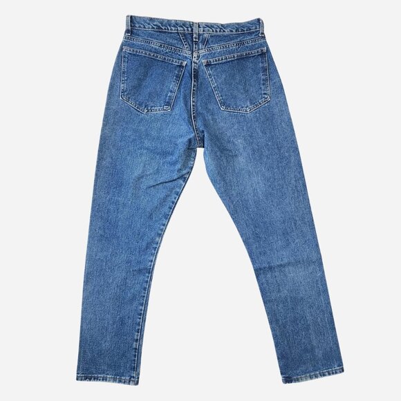 Marithé + François Girbaud blue straight leg jeans - Women's size 13/14 - Picture 4 of 8